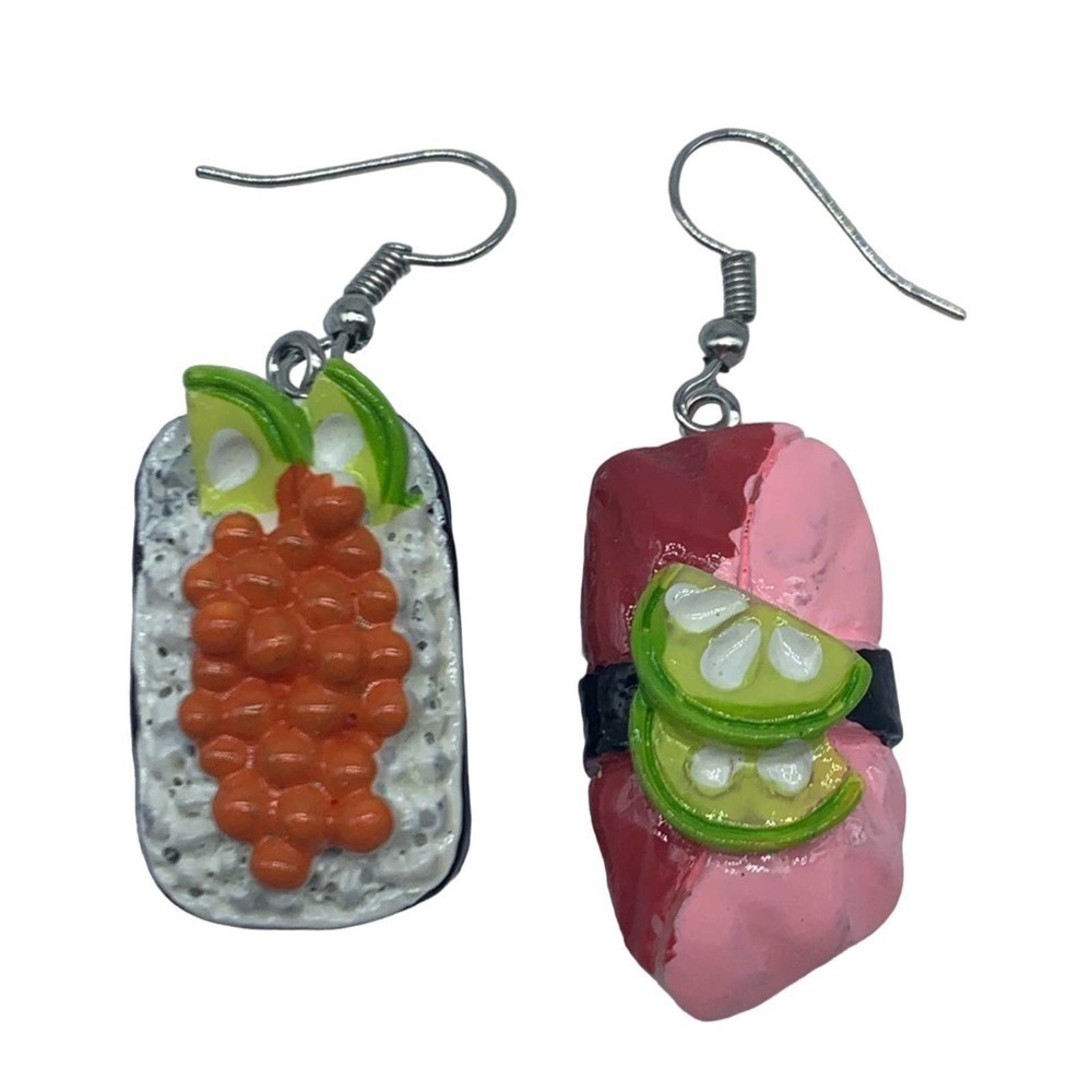 NEW sushi and fish egg earrings - Picture 8 of 16